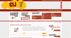 Desktop Screenshot of info-jeunesse16.com